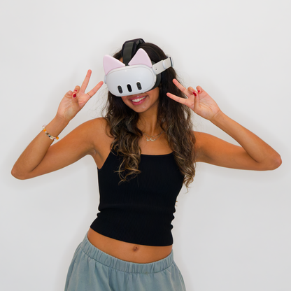 Squishy Cat Ears for VR. Made in California.