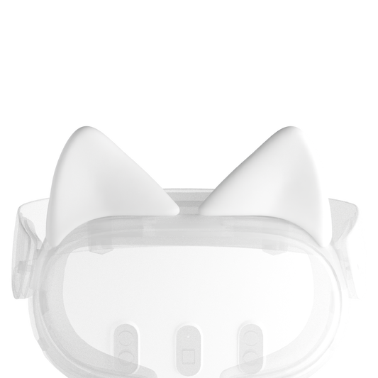 Squishy Cat Ears for VR. Made in California.